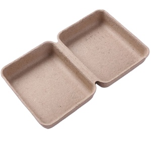 Biologisch abbaubare Zellstoff geformte kunden spezifische Verpackungs box Biologisch abbaubare und umwelt freundliche Verpackungs box - Product Image 6