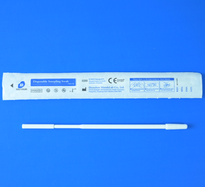 Tek kullanımlık klinik genel Lab boğaz çubukla tükürük ağız Hiv Oral Ce ISO tıbbi sarf malzemeleri akın örnekleme çubukla - Product Image 4