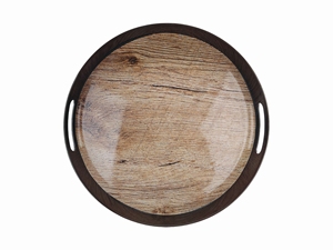 Modern 10-inch Porcelain Dinner Set with Round Pattern Kitchen <strong>Dishes</strong> <strong>Tray</strong> Including Plates Melamine Material for Home Use - Product Image 2