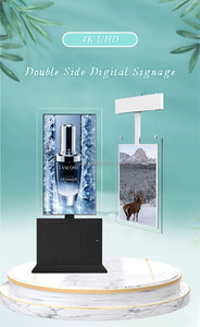 High Brightness 43/55 Inch Dual-Sided Digital Signage Ceiling-Mounted <strong>LCD</strong> Advertising <strong>Display</strong> for Retail Education SDK <strong>Function</strong> - Product Image 6