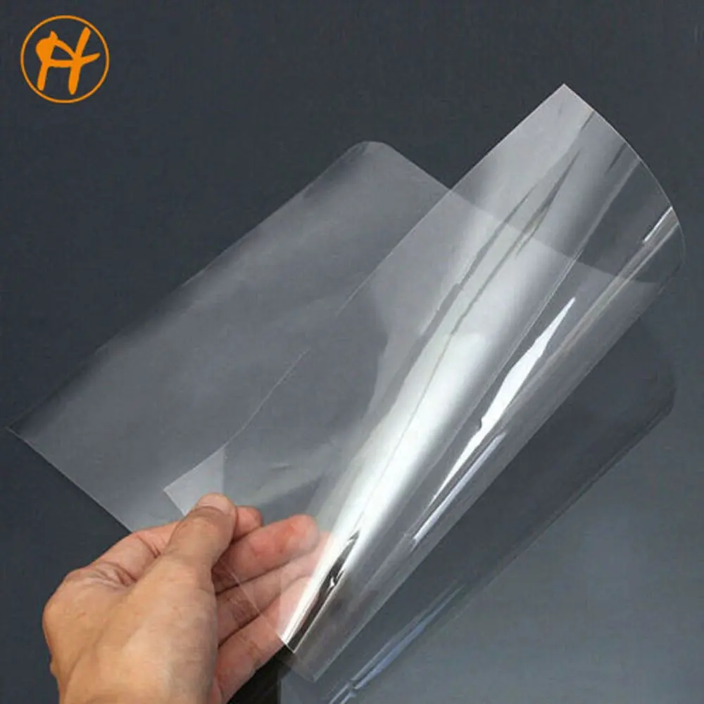 Высококачественный жесткий противотуманный ПЭТ пластиковый лист с пленкой