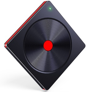 外置CD/DVD驱动器，USB 3.0 CD DVD +/-RW刻录机CD ROM外置DVD驱动器CD阅读器DVD播放器，适用于PC笔记本电脑台式机