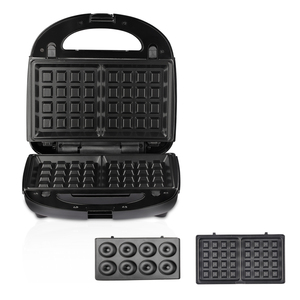 RAF <strong>2</strong> in 1 850W Dessert <strong>Maker</strong> Household 8 Holes Non-stick Coating Mini Donut <strong>Cake</strong> Waffle <strong>Maker</strong> - Product Image 2