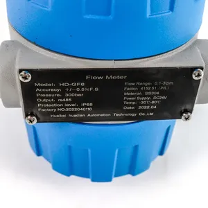G1/2 Precision <strong>RS485</strong> Flowmeter for Freezing Liquid High Viscosity Micro Oval Gear <strong>Meter</strong> for Gas LCD for Glue Edible Oil Resin - Product Image 6