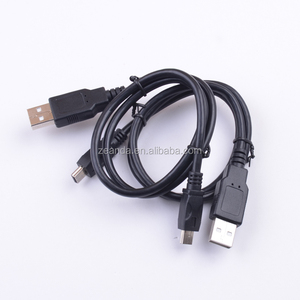 Özelleştirilmiş USB 2.0 a erkek 5 Pin Mini USB kablosu dik açılı konektörler 3A yazıcı bilgisayar ve barkod tarayıcı için hızlı şarj - Product Image 6