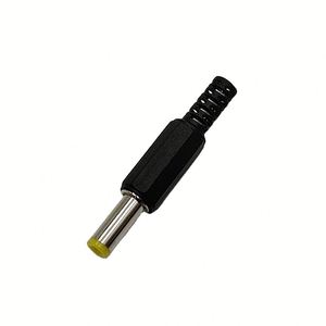 DCジャック5.5 2.1mmオオスプラグイエローチップ5.5mm 2.1mm DCジャック5.5x 2.1mmプラグはんだ付けDC 5.5 x 2.1mmオオスジャックパワーコネクタ - Product Image 1
