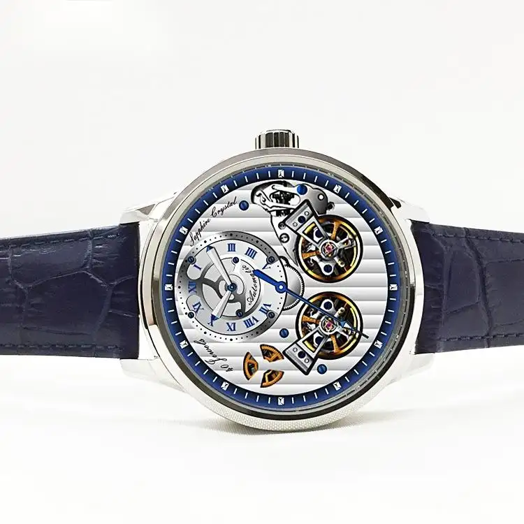 Nuovo design out door Blue Marine Sport Watches orologio da polso meccanico automatico da uomo