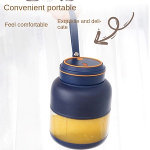 Taşınabilir USB-C kişisel mikser hepsi 1 taze suyu taşınabilir karıştırıcılar ve Mini meyve yüzlü Milkshake mikser şişe sıkacağı - Product Image 3
