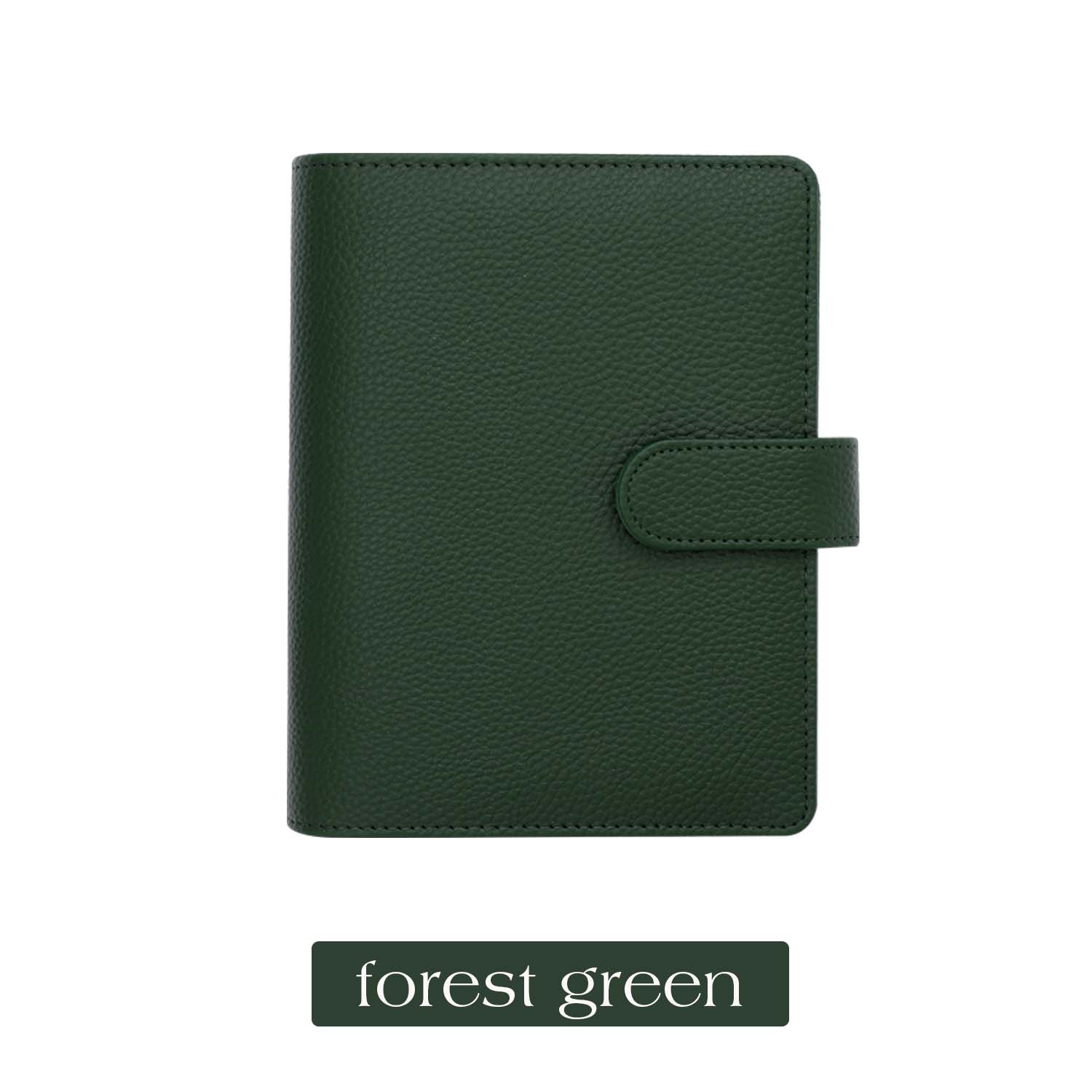 Forest Green with Gold Rings