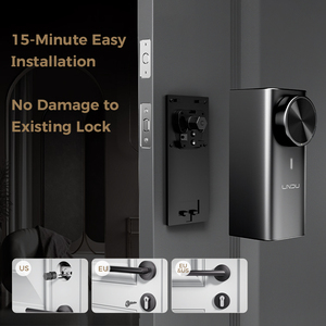 Lndu DL500 ngoài trời không thấm nước nhà khách sạn kỹ thuật số cửa chính Wifi khóa kỹ thuật số mật khẩu vân tay Bàn phím khóa cửa thông minh - Product Image 2