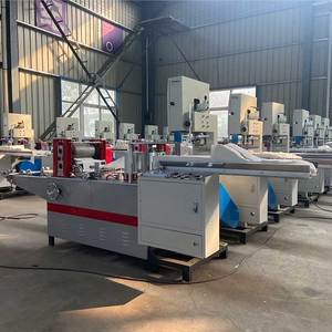 High-Speed Multi-Size Paper Napkin Making Machine <strong>Interfolder</strong> with Core Motor Pump &amp; Engine Components for Wood Pulp Processing - Product Image 3