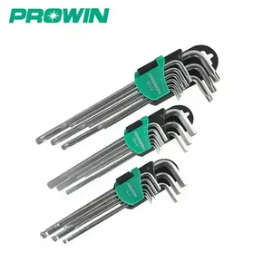 PROWIN çok fonksiyonlu 9 adet metrik L tipi alyan anahtarı takımı yüksek kalite Mini hassas Allen anahtarı altıgen anahtar donanım araçları - Product Image 2