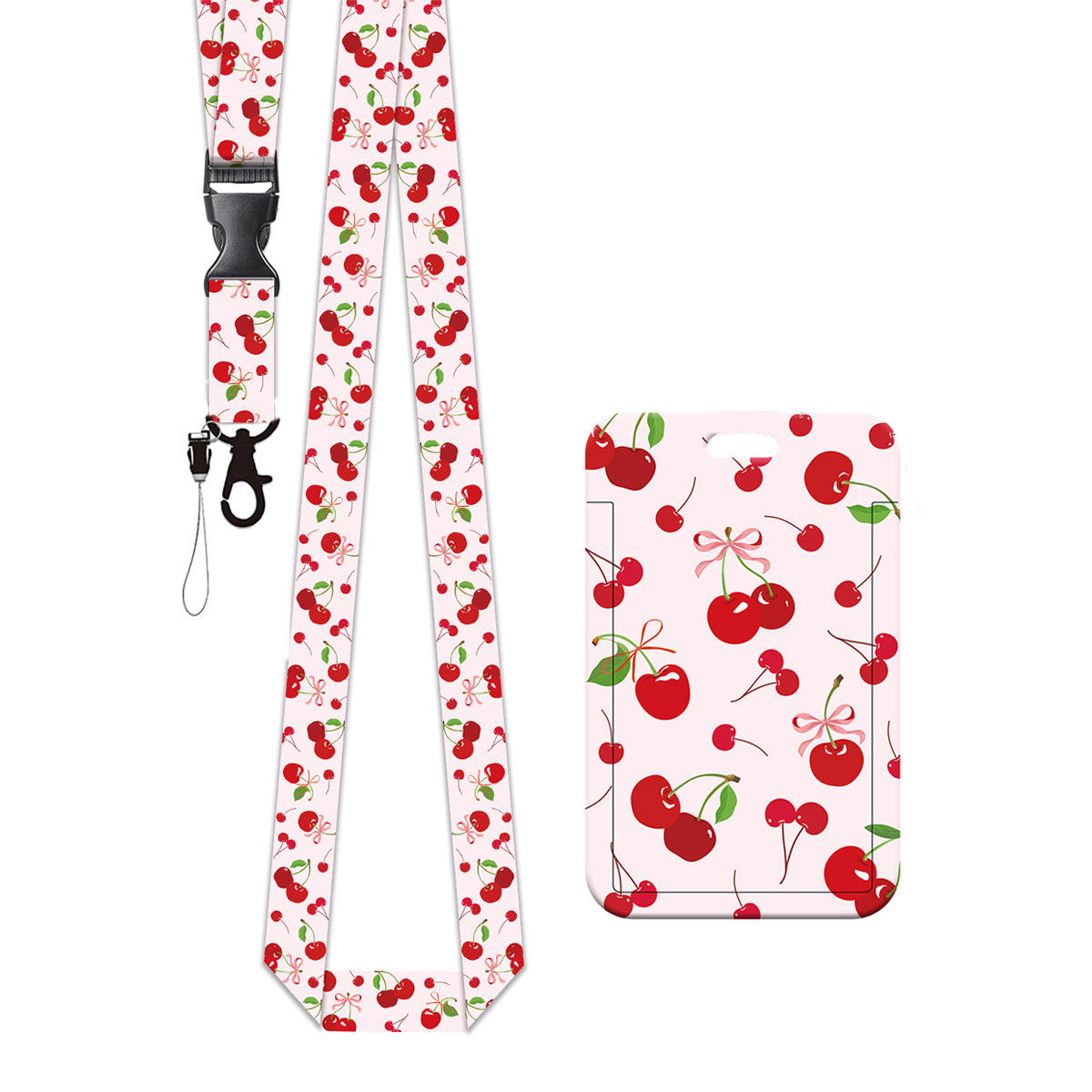Card holder lanyard