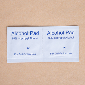 70% イソプロピルアルコール準備パッドスワブ個別に包装された家庭用救急キット殺菌に最適消毒剤 - Product Image 4