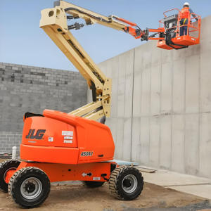 E450AJ Elevador de brazo articulado hidráulico Plataforma de trabajo aéreo 14m Cherry Picker Elevador de pluma remolcable - Product Image 3
