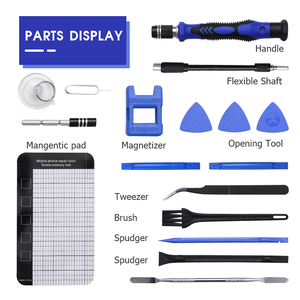 DIY hassas manyetik tornavida seti 142 in 1 cep telefonu bilgisayar dizüstü bilgisayar onarım aletleri seti ile 120 bit - Product Image 3