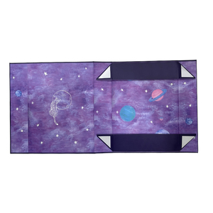 Sang Trọng Màu Đen Tùy Chỉnh Từ Hộp Quà Tặng Dập Nổi Cuốn Sách Hình Vỏ Sò Thiết Kế Tái Chế Vật Liệu Cho Quần Áo Nước Hoa Mỹ Phẩm - Product Image 4