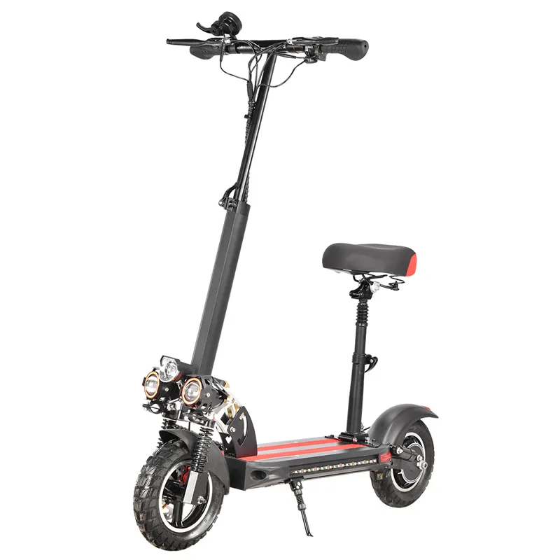 Flj-trottinette électrique antivol avec siège pour adultes, 36V/48V, 2022 W, 2 roues, 10 pouces, Scooter étanche, nouveauté 800