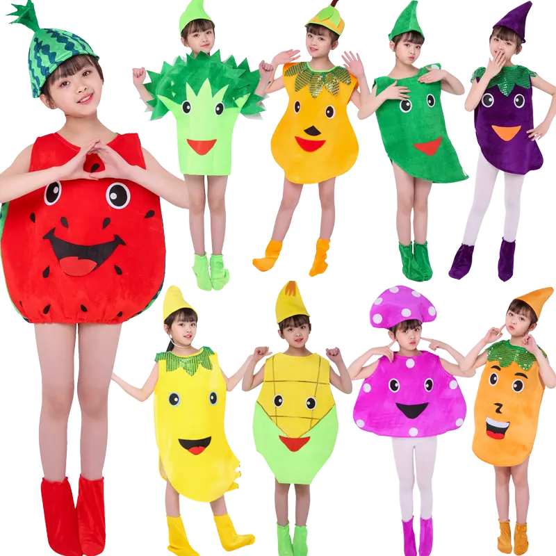 Costumes de mascotte de fruits de vente chaude pour enfants et adultes fête Cosplay cadeau déguisement
