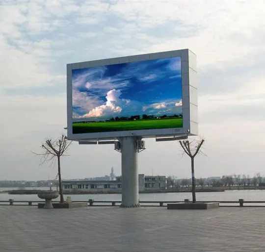 Gran estadio led publicidad comercial pantalla señal p4 al aire libre