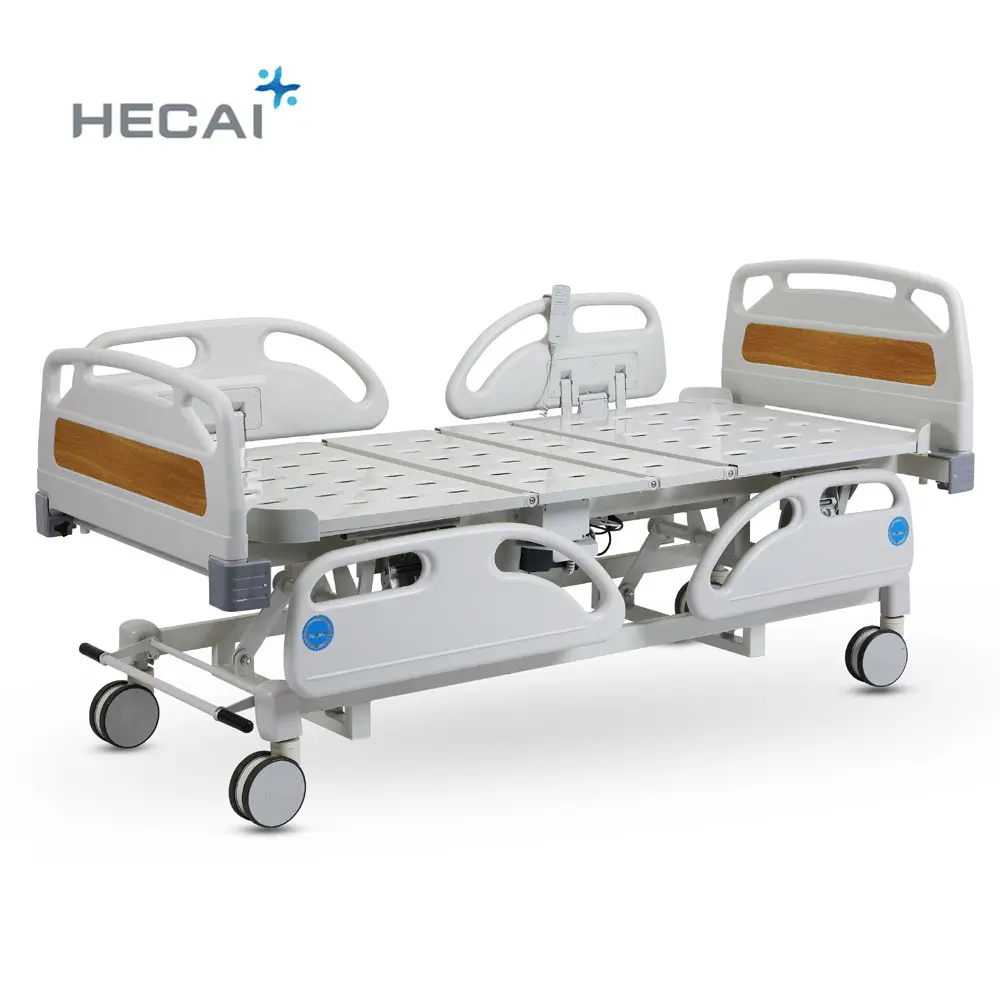 Vente directe d'usine de meubles de clinique hospitalière Hecai Lit médical électrique à 3 fonctions