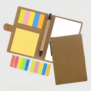 Biểu Tượng Tùy Chỉnh Tự Dính Kraft Giấy Máy Tính Xách Tay Bút Chú Ý Ghi Chú Memo Pads Với Chủ Bút Memopads Sinh Thái Thân Thiện Với Máy Tính Xách Tay - Product Image 6