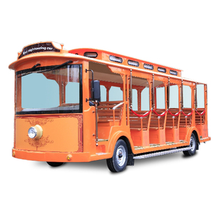 Thiết Kế Độc Quyền 6 Hàng Gỗ Rắn Ghế Mini Hành Khách Vận Chuyển Xe Buýt 23 Điện Xe Buýt Trường Học Cho Khuôn Viên Trường - Product Image 2