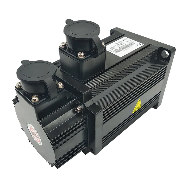 220VAC monofásico 2.2KW 2000RPM 9.55N.m 5000 linha codificador servo motor AC com freio