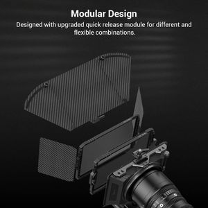 Smallrig <span class=keywords><strong>Mini</strong></span> Matte <span class=keywords><strong>Box</strong></span> Pro đi kèm với khay lọc 4x5.65 và vòng chuyển đổi 67mm/72mm/77mm/82mm-95mm-3680 - Product Image 3