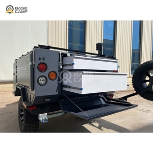 Nhôm <span class=keywords><strong>Mini</strong></span> Camper Overland Van Hộp <span class=keywords><strong>Topbox</strong></span> Caravan Cắm Trại Hộp Trailer - Product Image 4
