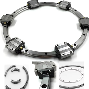 Riel de anillo en V de acero personalizable modelo GV 25C nuevo riel de guía lineal con rodamiento de núcleo para industrias minoristas de maquinaria curvo/arco