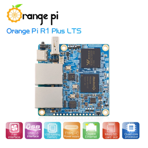 Orange Pi R1 Plus LTS 1GB RAM, <strong>Uses</strong> Rockchip RK3328,Open Source Single Board <strong>Computer</strong>, Run <strong>Android</strong> 9/Ubuntu/Debian/OpenWRT OS - Product Image 2
