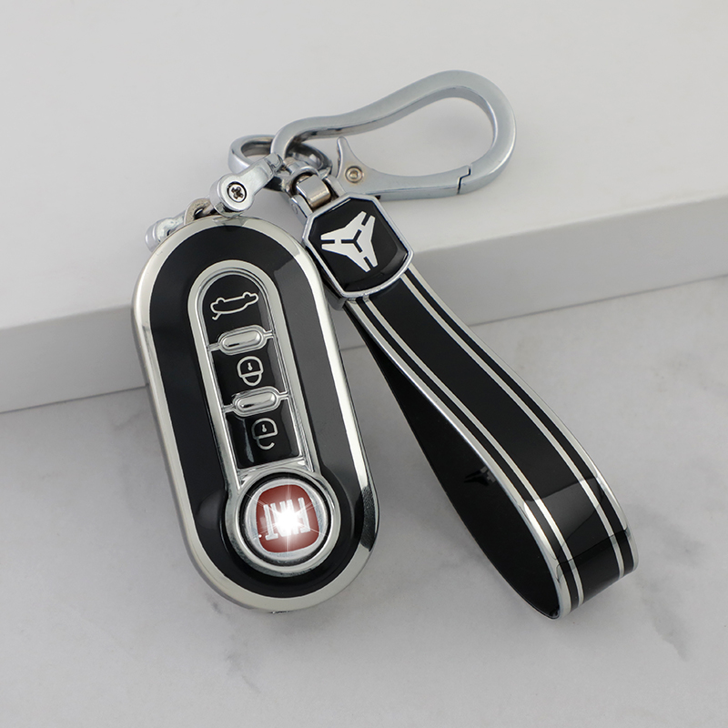 A Black + Keychain