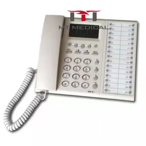 मीट्रिक टन अस्पताल नर्स कॉल प्रणाली अलार्म वार्ड नर्सिंग उपकरण आपातकालीन रोगी कॉल बटन बिजली इंटरकॉम सिस्टम
