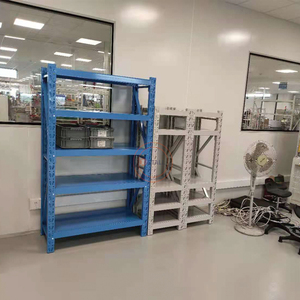 Heavy Duty Boltless Điều Chỉnh Kho Hàng Công Nghiệp Kệ Nhà Để Xe Khung Kim Loại 5 Lớp Tier Tấm Lưu Trữ Kệ Rack - Product Image 3