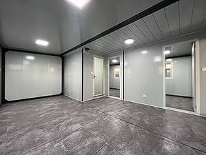 Maison préfabriquée extensible de 20 pieds, certifiée CE, petite maison mobile de 3 chambres à coucher, salon modulaire avec salle de bain... - Product Image 3