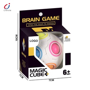 Chengji colore magico arcobaleno palla puzzle antistress infinity cubo fidget giocattoli puzzle magico giocattolo sensoriale - Product Image 5