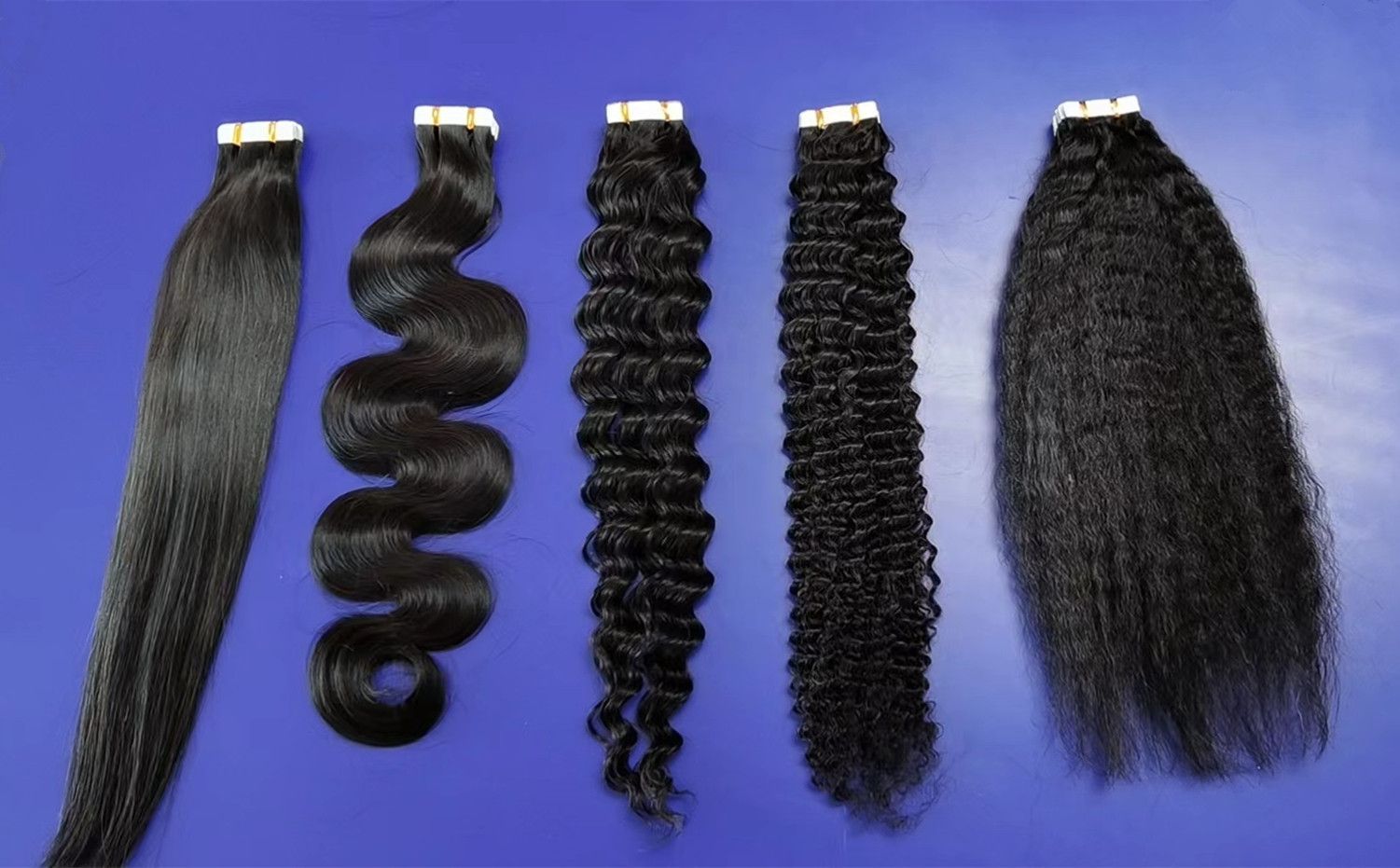 Extensiones de cabello adhesivas