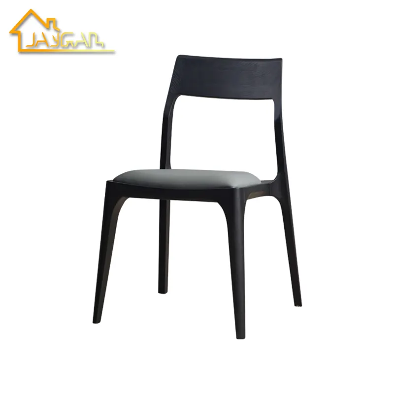 Cadeiras de jantar de madeira populares, restaurantes, salas comercial, loja de café, preto, estofados, cadeira interior