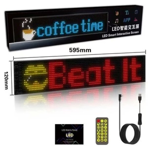 120mm*595mm Smart <strong>LED</strong> Panel Soft Flexible <strong>Module</strong> for Truck or Car Bluetooth <strong>Control</strong> - Product Image 2