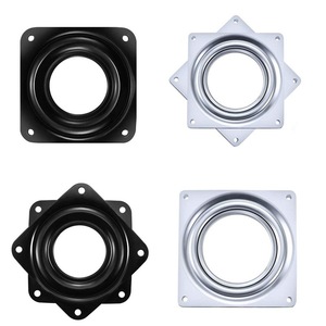 Furniture Lazy Susan Bearing Turntable 360 Degree <strong>Rotating</strong> Swivel Plate Base for Restaurant Home Dining Table - Product Image 1