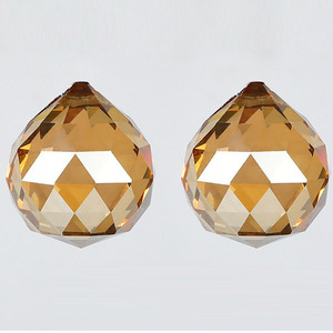 K9 Liontin Bola Kristal Kelas Pertama Lampu Gantung Kristal Manik Aksesori Lampu Kristal Tirai Manik-manik DIY - Product Image 3