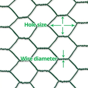 Hochwertiges verzinktes sechseckiges Draht geflecht für den Garten Kaufen Sie sechseckiges Draht geflecht Hersteller sechseckige Netz rollen - Product Image 3