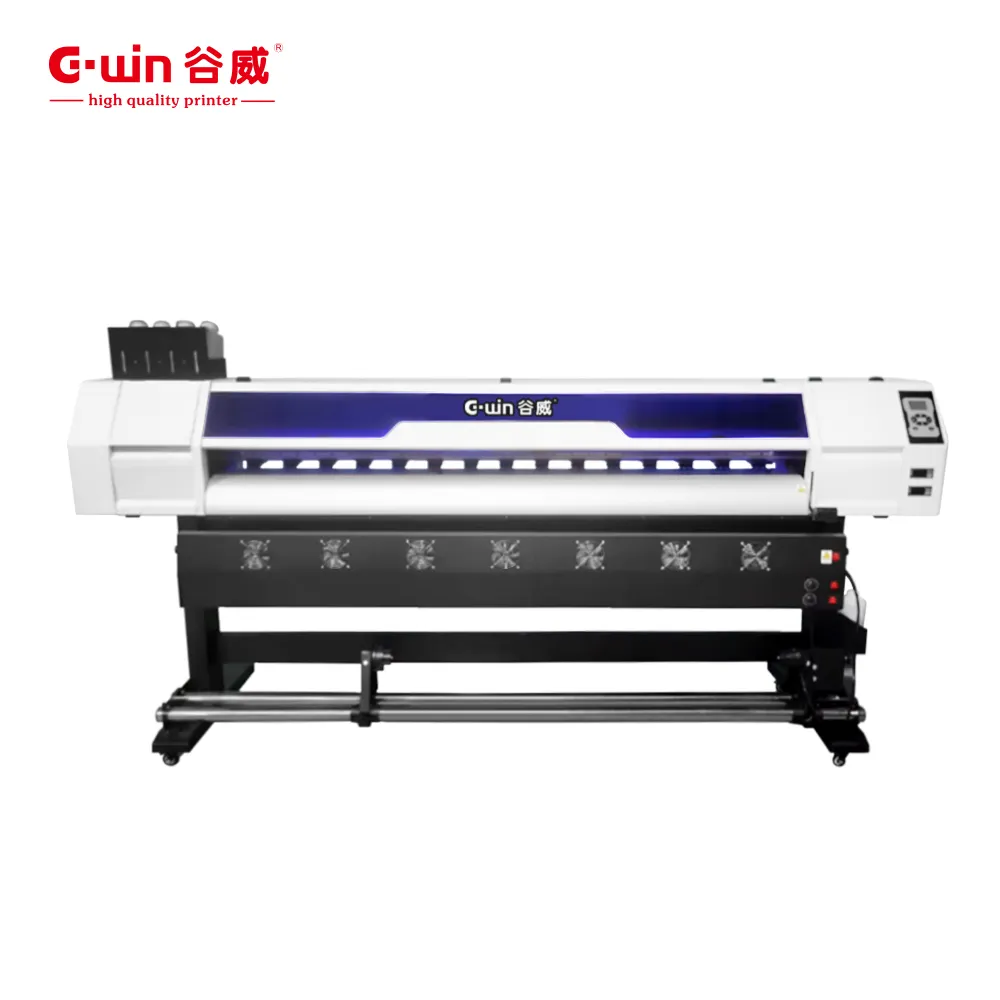 High Quality Large Format Sublimation Printer i3200/xp600/dx5 EP Print Head Eco Solvent Ink Label printing New Auto CMYK
