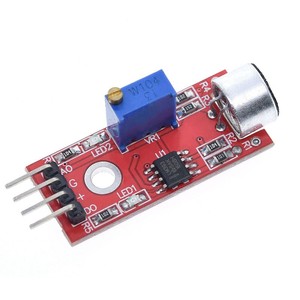 KY-037 4pin sensore di rilevamento del suono vocale modulo AVR PIC analogico sensori di uscita digitale per Arduino - Product Image 1