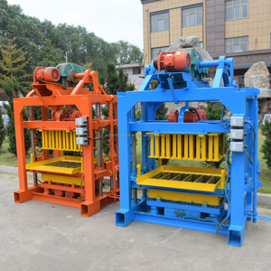 Máquinas de construcción Máquina automática de fabricación de bloques de enclavamiento, máquinas de fabricación de ladrillos huecos de hormigón - Product Image 1