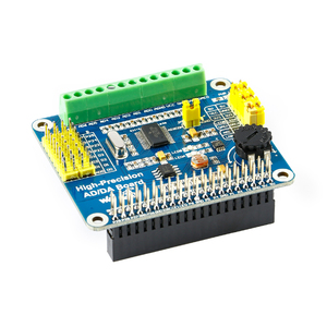 SXT <strong>Raspberry</strong> <strong>pi</strong> 3B+/4B high-precision AD/DA D/A <strong>module</strong> expansion board DAC8532 ADS1256 <strong>Development</strong> board