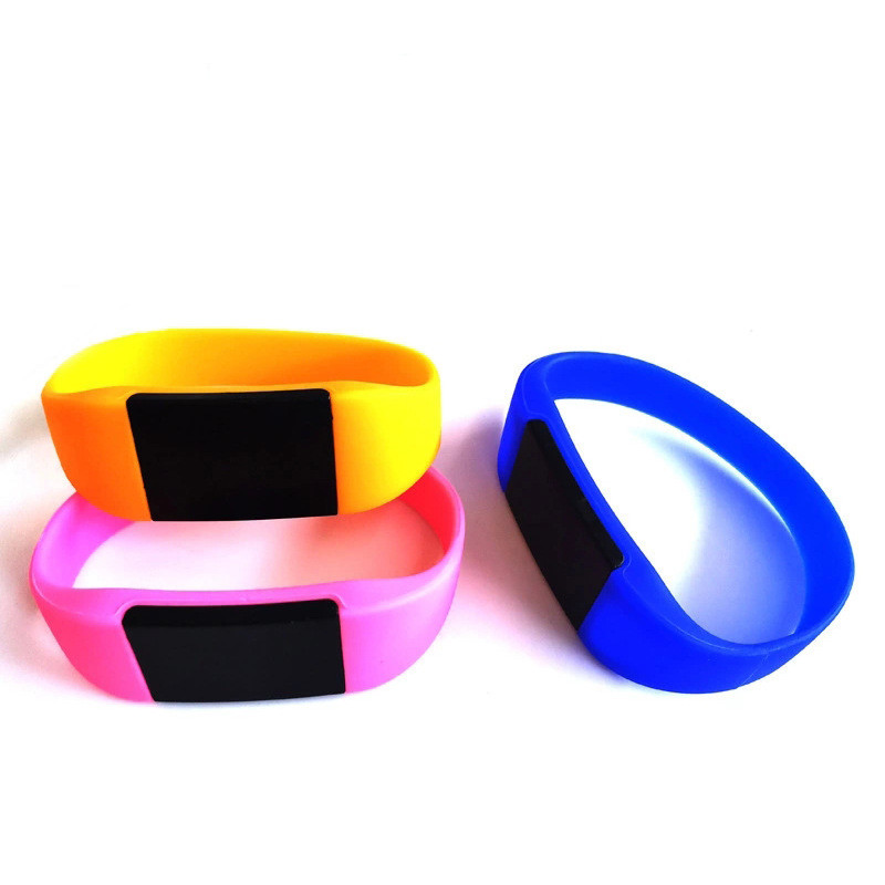 silicone watch band set hotel rfid plastic card rfid card 13.56mhz silicone wristbands