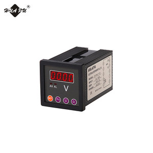 Voltímetro digital eléctrico LED de una fila monofásico, medidor de voltaje de CC - Product Image 3