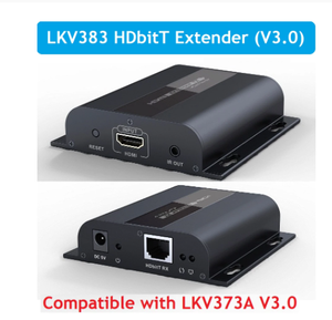 HDbitT compatible con HDMI extensor 120M TCP/IP convertidor con IR por Cat5e/6 Cable de Ethernet Compatible con LKV373A V3.0 - Product Image 3